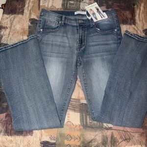 Blue Boot Cut Jeans